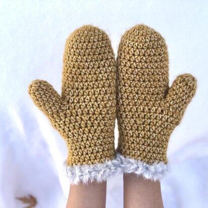 Cozy quick mittens