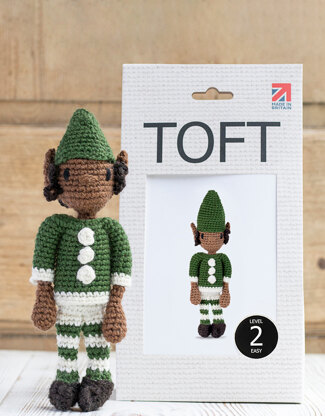 Toft Mini Green Elf Doll Crochet Kit