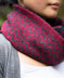 Bloodwood Cowl in SweetGeorgia Cashluxe Fine - Downloadable PDF