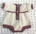 P7 Cat Motif Romper Suit and Hat