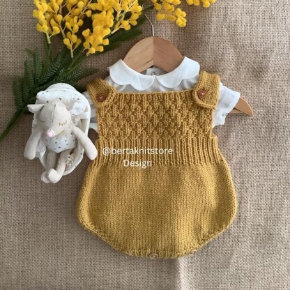 Pineapple Cardigan and Romper