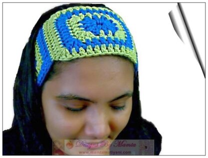 Crochet Headband Pattern Granny Squares Ear Warmer