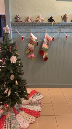 Cozy Colorwork Christmas Stockings
