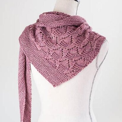 Antiqued Shawl - knitting pattern