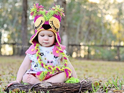 Sleepy Forest Owlet Hat