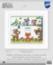 Vervaco Forest Animals Cross Stitch Kit - 28cm x 24cm