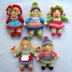 Jolly Tots - Small Knitted Dolls.