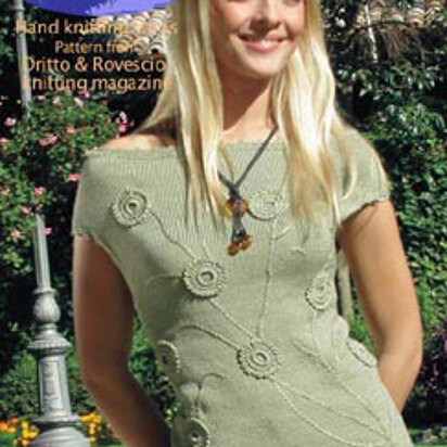 Olivia Top in Adriafil Snappy Ball - Downloadable PDF