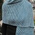 Glasgow Cable Lace Shawl