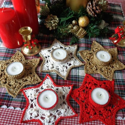 Christmas Star Candle Holder