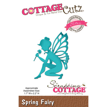 CottageCutz Elites Die - Spring Fairy, 1.7"X2.2"