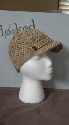 Ponytail Newsboy Cap