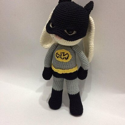 Bat Hero Bunny Amigurumi