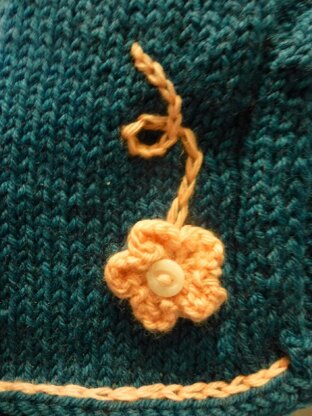 So Simple Knitted Daisy