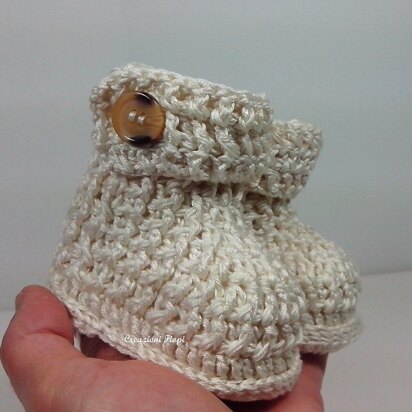 Baby Ribbed Booties