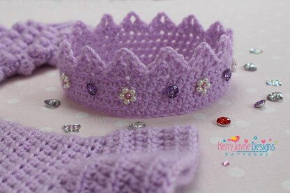 Crochet Crown Pattern UK By KJD