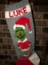 Grinch inspired stocking