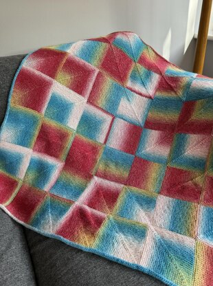 Crazy Blocks Blanket