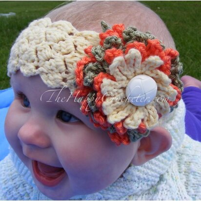 Chrysanthemum Baby Headband