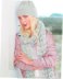 Top, Scarf and Hat in Rico Luxury Magic Mohair - 630 - Downloadable PDF