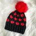 Heart Slouchy Beanie Hat