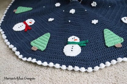 Snowman Tree Skirt