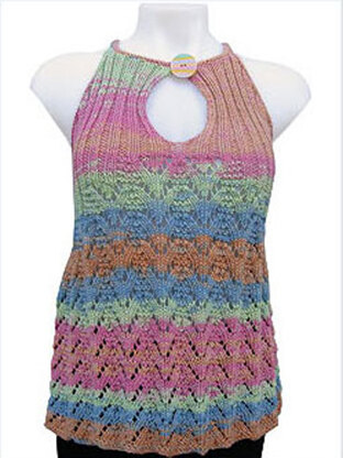 Lacy Summer Tunic in Knit One Crochet Too Ty-Dy - 1434