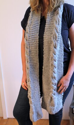 Storm Cable Scarf