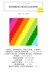 Rainbow Hexie Quilt
