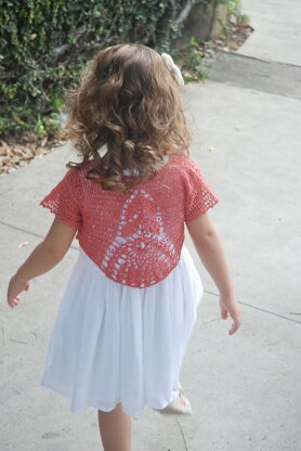 Blossom Crochet Bolero