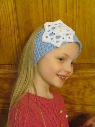 Snowflake Headband or Ear Warmer