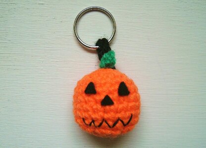 Pumpkin key chain