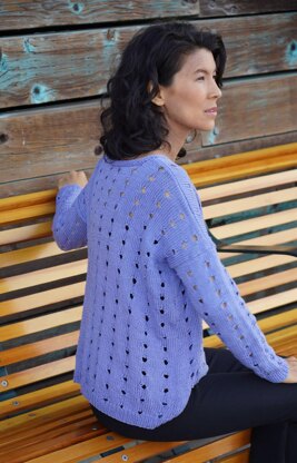 Noble Tee in Cascade Yarns Noble Cotton - DK623 - Downloadable PDF