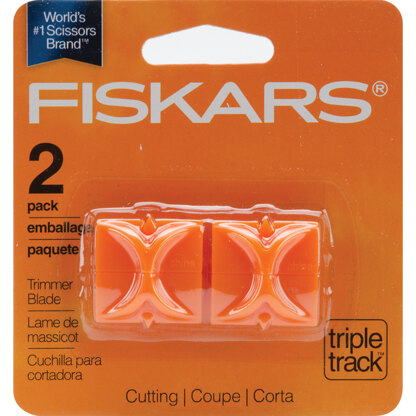 Fiskars Triple Track Replacement Blades 2/Pkg - Straight - Style I
