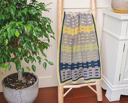 Garden Fence Crochet Blanket