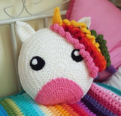 Unicorn cushion clearance pattern