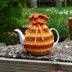 Springtime Flowers 4 Cup Teapot Cosy Knitting Pattern