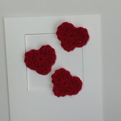 9 of Hearts Card in Paintbox Yarns Cotton DK