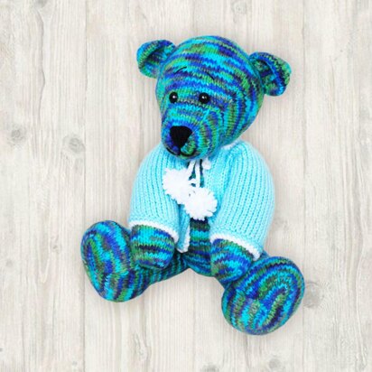 Bear Knitting Pattern, Knitted Bear - knitting pattern