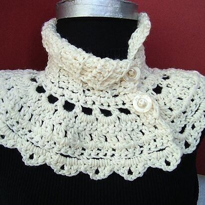 Cream Summer Capelet | Crochet Pattern by Ashton11