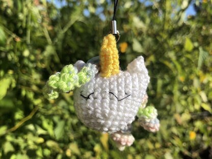 Unicorn Head Keychain