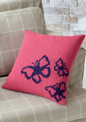Knitted Cushion Covers in Hayfield DK with Wool - 7259 - Downloadable PDF