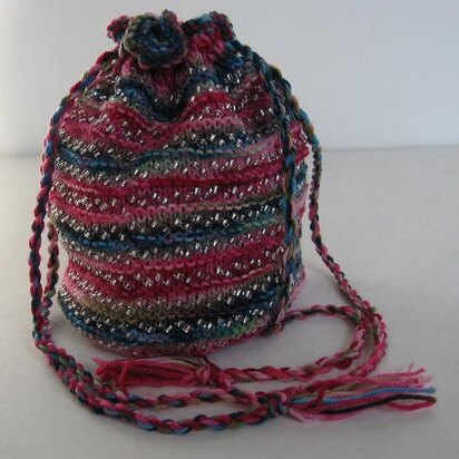 Beads, Knits and Purls, Beaded Bag