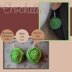 Brussels Sprouts Christmas Earrings
