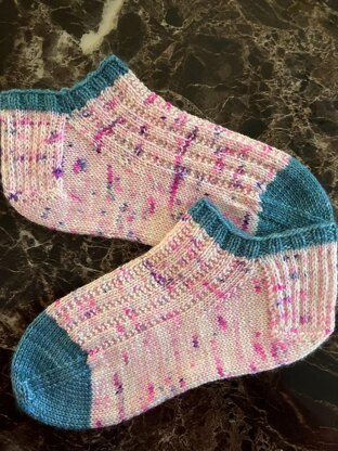 Broken Road Shortie Socks