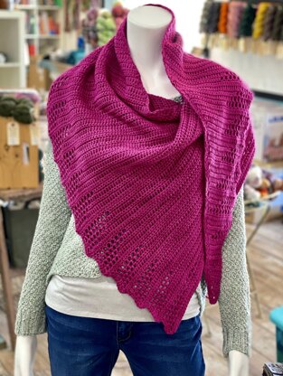 Crochet On the Trail Shawl