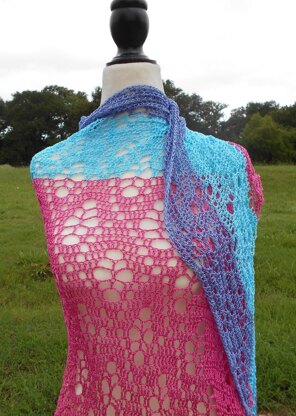 Aronia Shawl