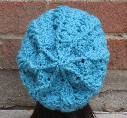 Flora Cabled Slouch Hat