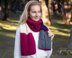 Knitting Pattern Winter Mixed Wool Long Scarf