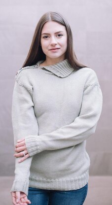 Seren Split Turtleneck Sweater